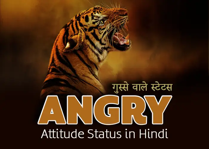 Angry Status in Hindi for WhatsApp Facebook Instagram