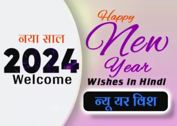 Happy New Year Wishes in Hindi 2024