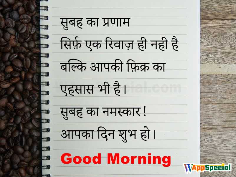 Hindi Morning Quotes for Friends